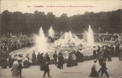 POSTAL Versalles de la VENDIMIA el lavabo de Latone un domingo del agua grande