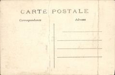 CPA Ruines Militaria