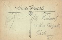 VINTAGE POSTCARD Moulins Seen from of the Regamorte Bridge