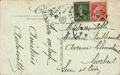 CPA Auxerre La Rue de l'Horlge