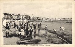 CPA Les Sables d'Olonne La Plage
