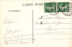 VINTAGE POSTCARD Honfleur Lieutenancy