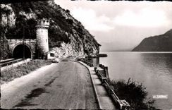 MODERN CARD Lake Of Le Bourget Road of the cornice