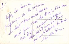 VINTAGE POSTCARD In the Limousin Our Campaigns the Brook