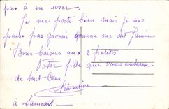 VINTAGE POSTCARD In the Limousin Born Campaigns Landscape