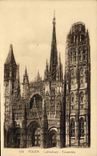 VINTAGE POSTCARD Rouen Cathedral Together