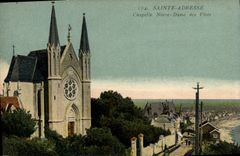 VINTAGE POSTCARD Sainte Address Notre Dame Vault Of the Floods