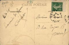 VINTAGE POSTCARD Rouen Turn Or Jeanne D' Arc Was Enfermee