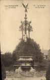 CPA La Benedictine A Fecamp La Fontaine En Fer Forge