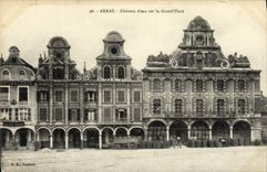 CPA Arras Chateau D'Eau Sur La Grand Place