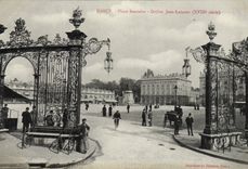 CPA Nancy Place Stanislas Grilles Jean Lamour