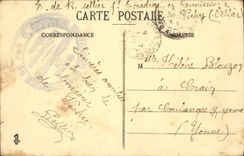 VINTAGE POSTCARD Vichy Source Of Celestins