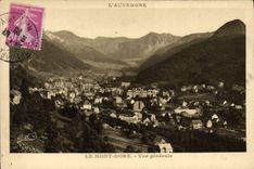 CPA Le Mont Dore Vue generale