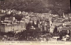 VINTAGE POSTCARD the Mount Gilds the Large Hotels And I' Avenue De Clermont