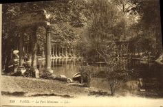 CPA Paris Le Parc Monceau