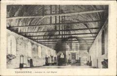 VINTAGE POSTCARD Interior Thunder Of the Old Hospital