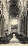 CPA Auxerre Interieur de la cathedrale