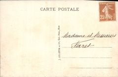 CPA Cannes Vue entre les fleurs Pergola