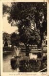 VINTAGE POSTCARD Vichy a corner of the large parks to the basin of the swans