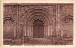 CPA Chalais Eglise