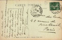 VINTAGE POSTCARD Charente Ruffec Portall Romance of the Church