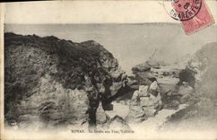 CPA Royan La Grotte aux Fees Vallieres