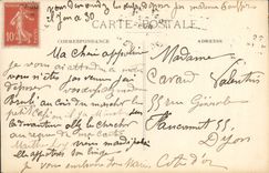 CPA Dijon Ancienne Chartreuse de Champmol Les donateurs Marguerite de Flandre et Sainte Catherine 