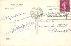 POSTAL MODERNA opinión de Metz