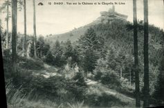 VINTAGE POSTCARD Dabo Seen on the Castle and the Vault St Leon