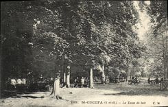 CPA St Cucufa La Tasse De Lait