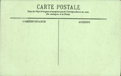 Camino de Compiegne del taladro de la POSTAL de la VENDIMIA de controlar