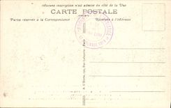 Taladro de la POSTAL de la VENDIMIA de Compiegne Monument De I' Armistice Militaria