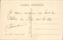 CPA Vichy Les Quais de l'Allier