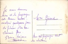 VINTAGE POSTCARD Our Campaigns Landscape on Glane In the Limousin