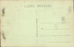 VINTAGE POSTCARD Camp of Sissonne Monument of the Hardy Captain