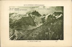 VINTAGE POSTCARD Dauphine Picturesque Meije