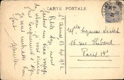 VINTAGE POSTCARD Chambon on Lignon Under Wood