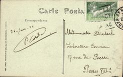 VINTAGE POSTCARD Surroundings Of Annecy Falls of Trusting