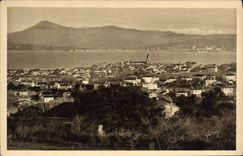 VINTAGE POSTCARD Holy Tropez View and Solid mass of Esterel