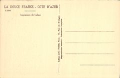 CPA La Douce France Cote D'Azur
