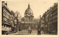 CPA Paris En Flanant Facade de l'eglise de la Sorbonne 