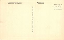 VINTAGE POSTCARD Holy Raphael the Boulevard Felix Martin