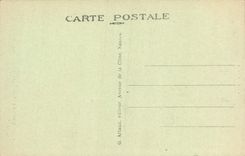 VINTAGE POSTCARD Jade Dimension Birochere the chimney of the beach