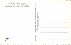 CPM Vichy La Tour De I Horloge