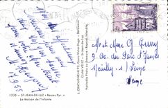 MODERN CARD St Jean De Luz the house of Infante