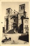 VINTAGE POSTCARD Soft France the Chair God the abbey or church St Robert