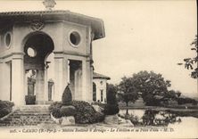 VINTAGE POSTCARD Cambo Maison Rostand has Arnaga the Water House And Its Part