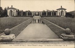CPA Cambo Maison D'Edmond Rostand Le pavillon et la piece d'eau