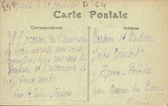 VINTAGE POSTCARD Cambo House of Edmond Rostand the French garden