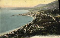 CPA Menton et Garavan Vue prise de la frontiere italienne 